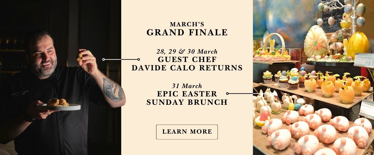 Easter Brunch and Guest Chef Davide Calo