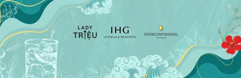 International Women's Week special cocktails collaboration between Lady Trieu and InterContinental Saigon